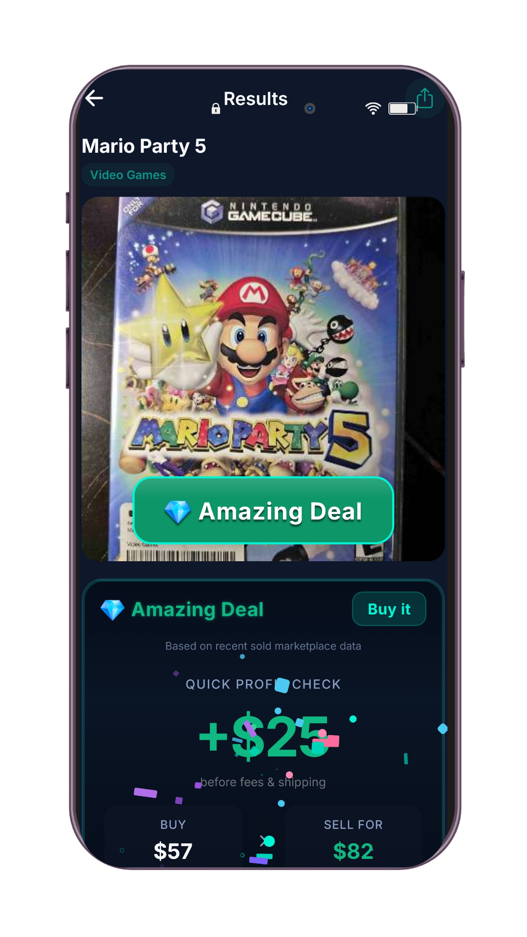 Hylura results screen